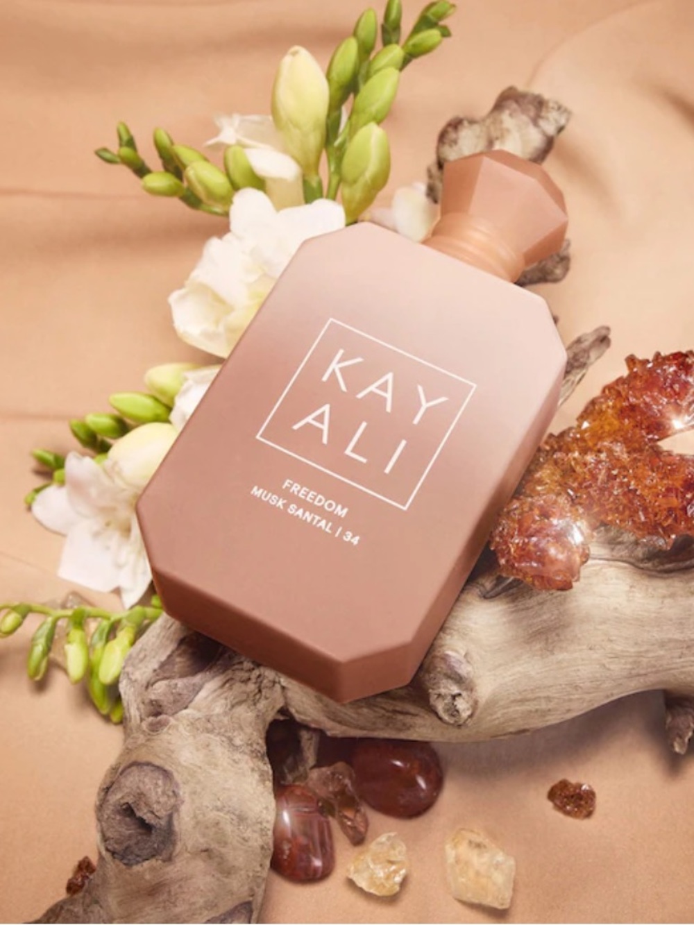 Freedom Musk Santal 34 Kayali Nude/Beige- New in Box